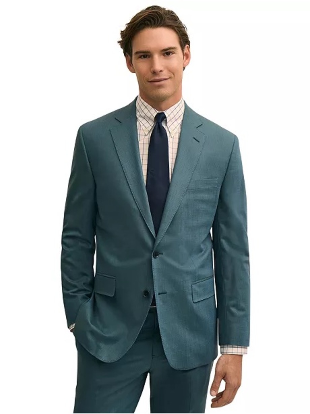 Zara Men's Turquoise Sport Coat limited edition color